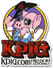 Gotta love the logo! Be sure to tune in this Sunday from 11:30am-12:00pm PST. See station details at www.KPIG.com. Gotta love the logo! Be sure to tune in this Sunday from 11:30am-12:00pm PST. See station details at www.KPIG.com.