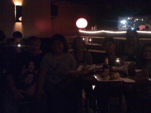 A couple new friends/fans at Dakota Lounge. Thanks for the support, guys!