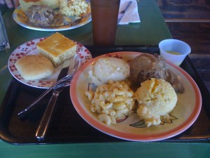 Meat and three? Yes, please...