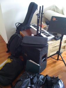 The ever nagging question: do I bother putting away the gear or do I just keep it out for the next trip this Saturday?