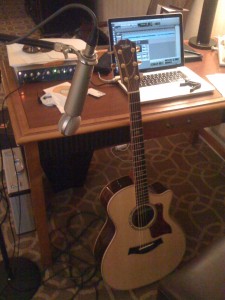 My mobile recording setup here at The Omni in Boulder, CO.