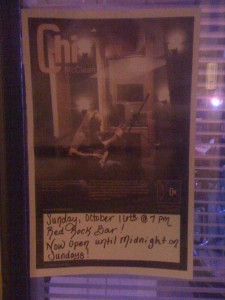 Some local promo for the performance last night in Palo Cedro, CA.