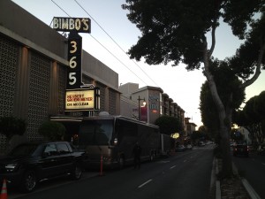Get your mind out of the gutter... I was talking about my show at Bimbo's 365 Club in San Francisco, CA with Herbert Grönemeyer! Get your mind out of the gutter... I was talking about my show at Bimbo's 365 Club in San Francisco, CA with Herbert Grönemeyer!